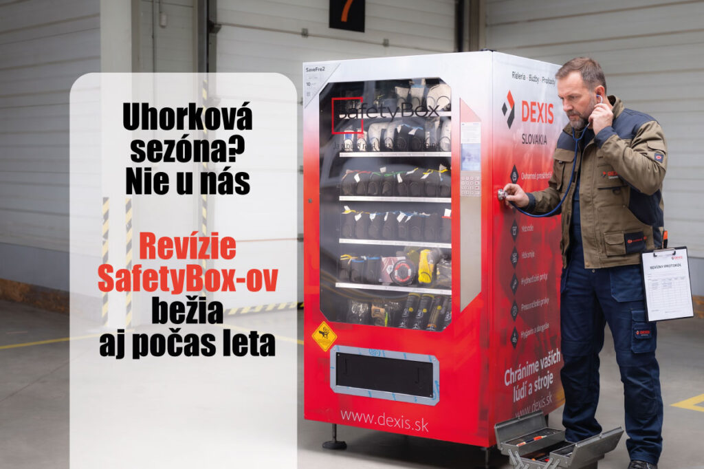Uhorková sezóna? Nie u nás. Revízie výdajných automatov bežia aj počas leta
